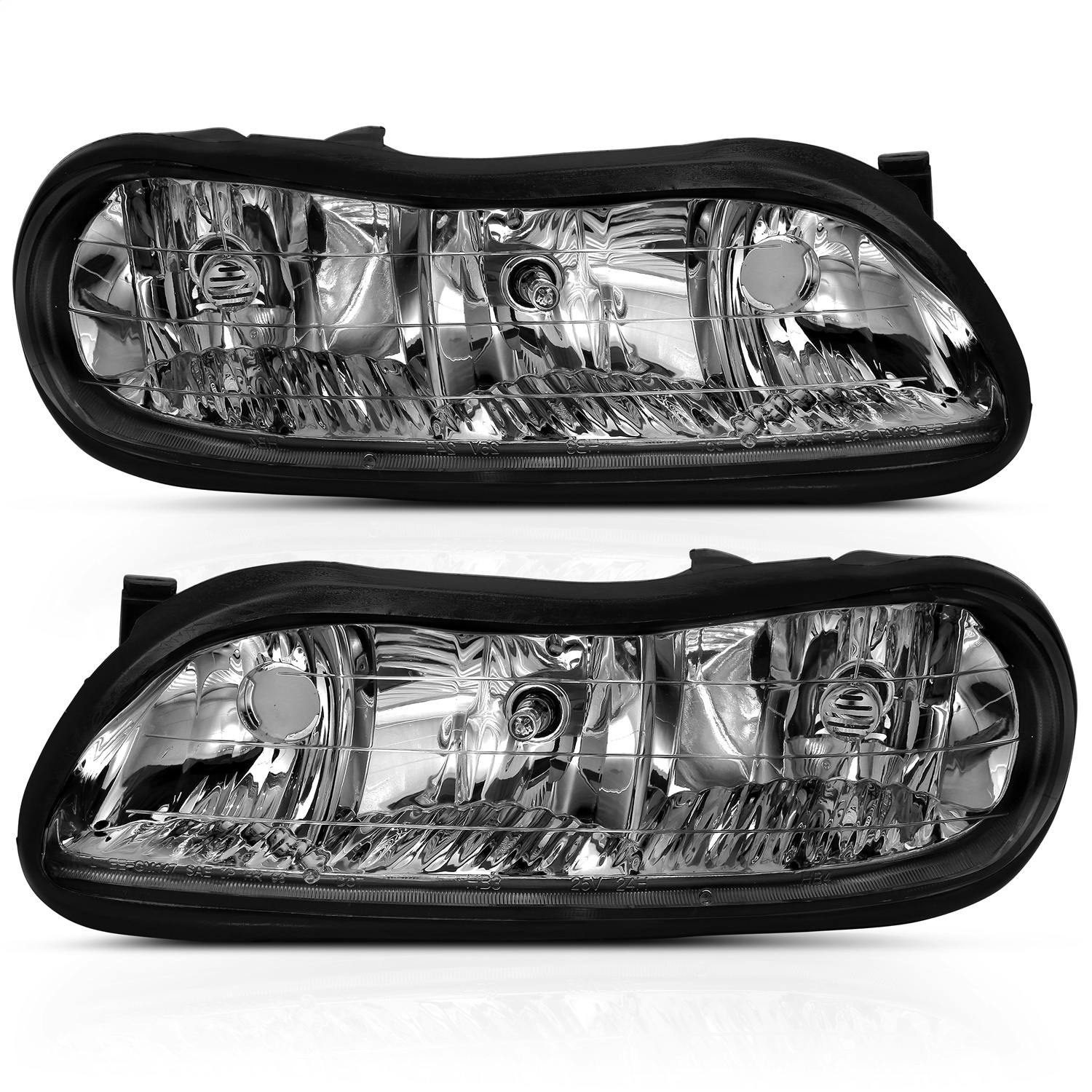 AnzoUSA 121533 Crystal Headlight Set