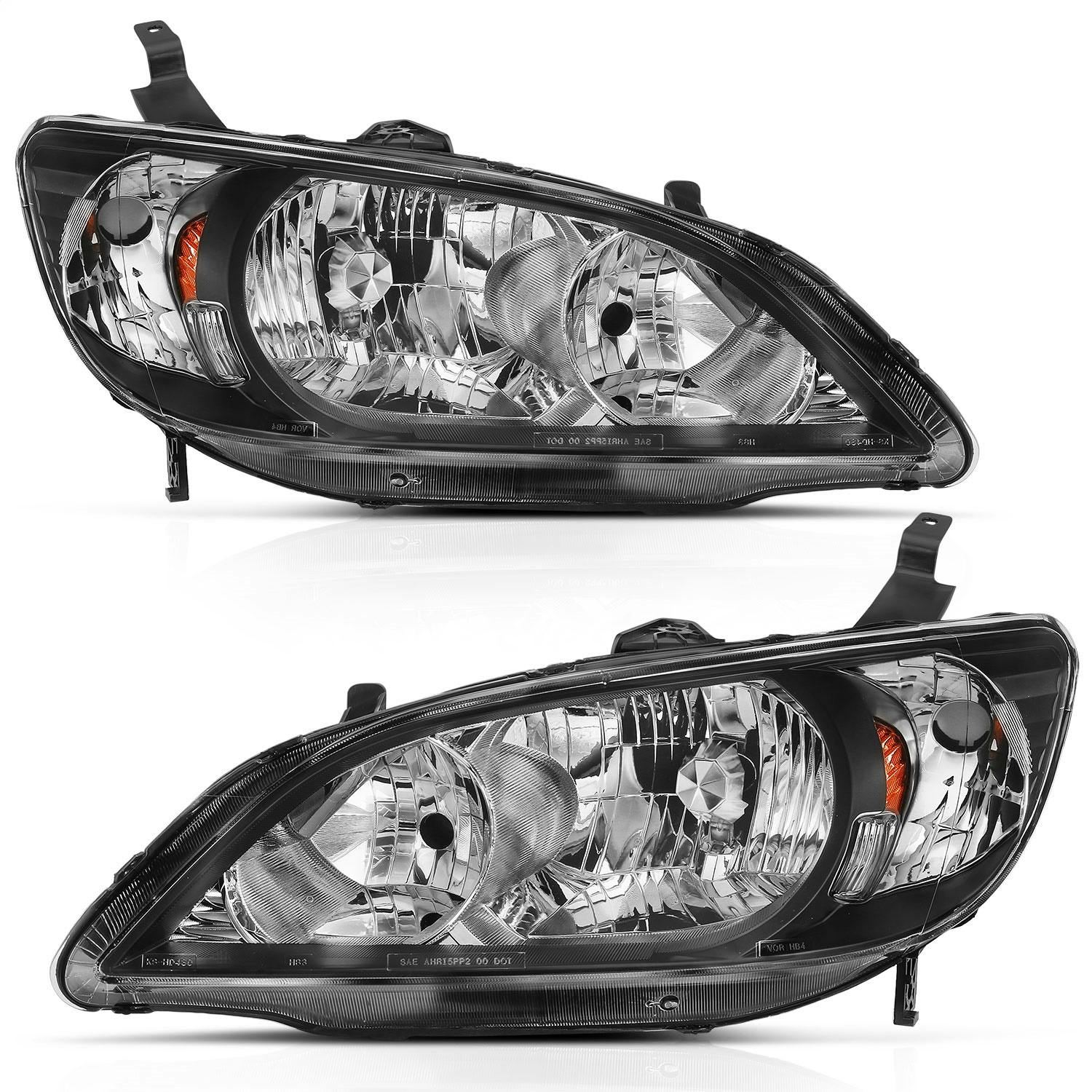 AnzoUSA 121535 Crystal Headlight Set