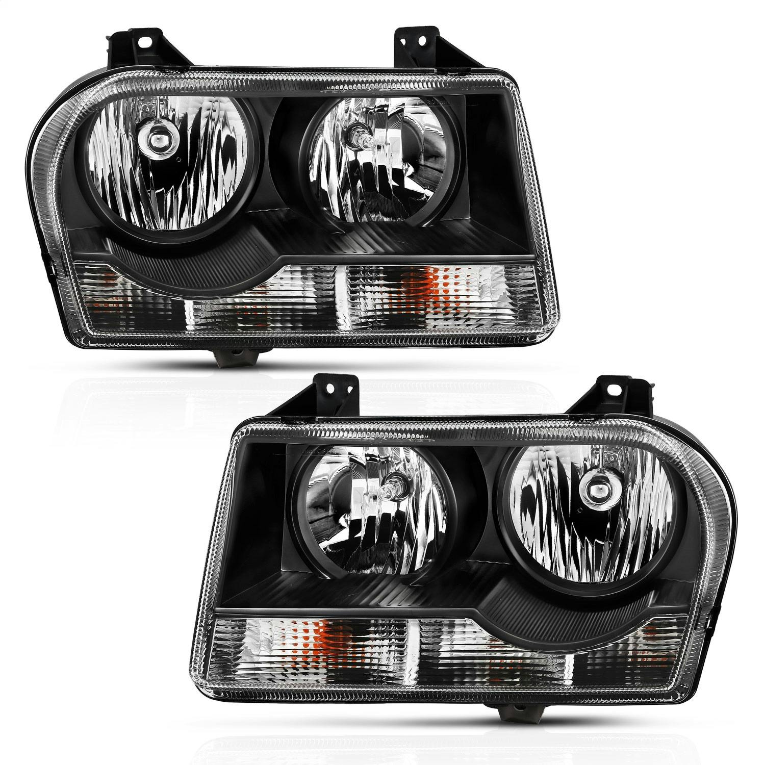AnzoUSA 121544 Crystal Headlight Set