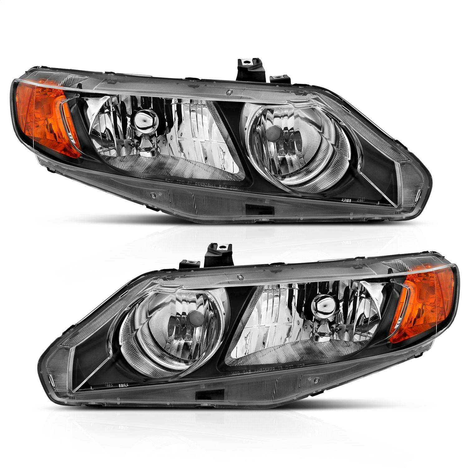 AnzoUSA 121547 Crystal Headlight Set