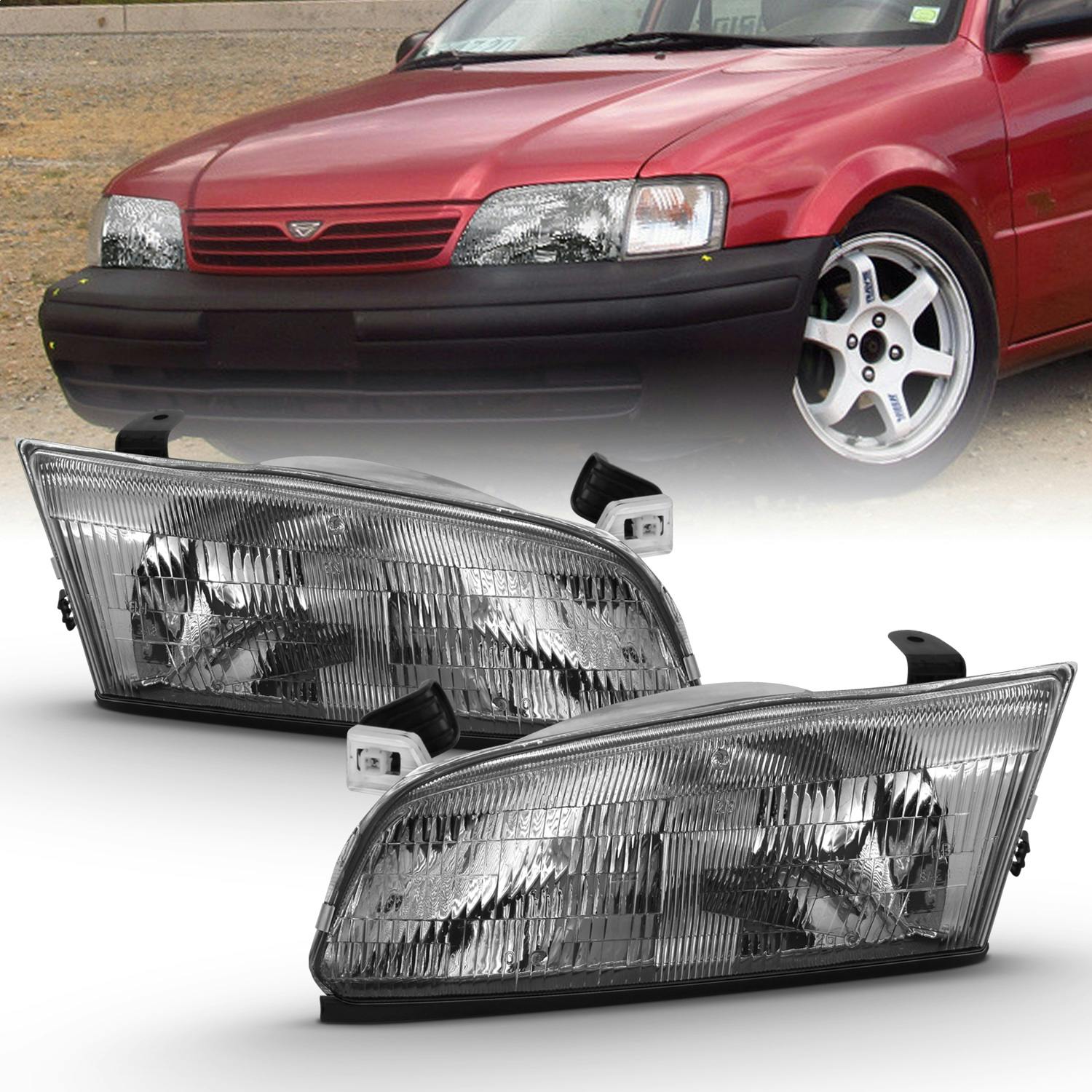 AnzoUSA 121555 Crystal Headlight Set