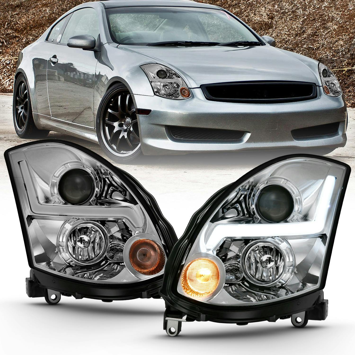 AnzoUSA 121557 Projector Headlight Set