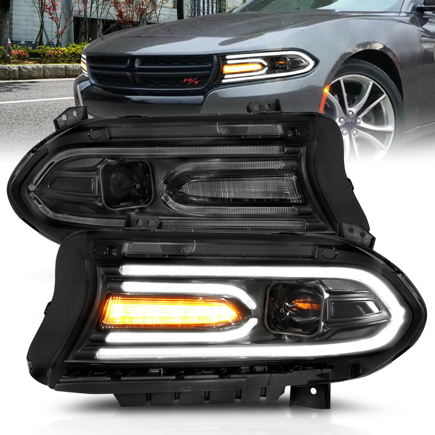 AnzoUSA 121559 Projector Headlight Set