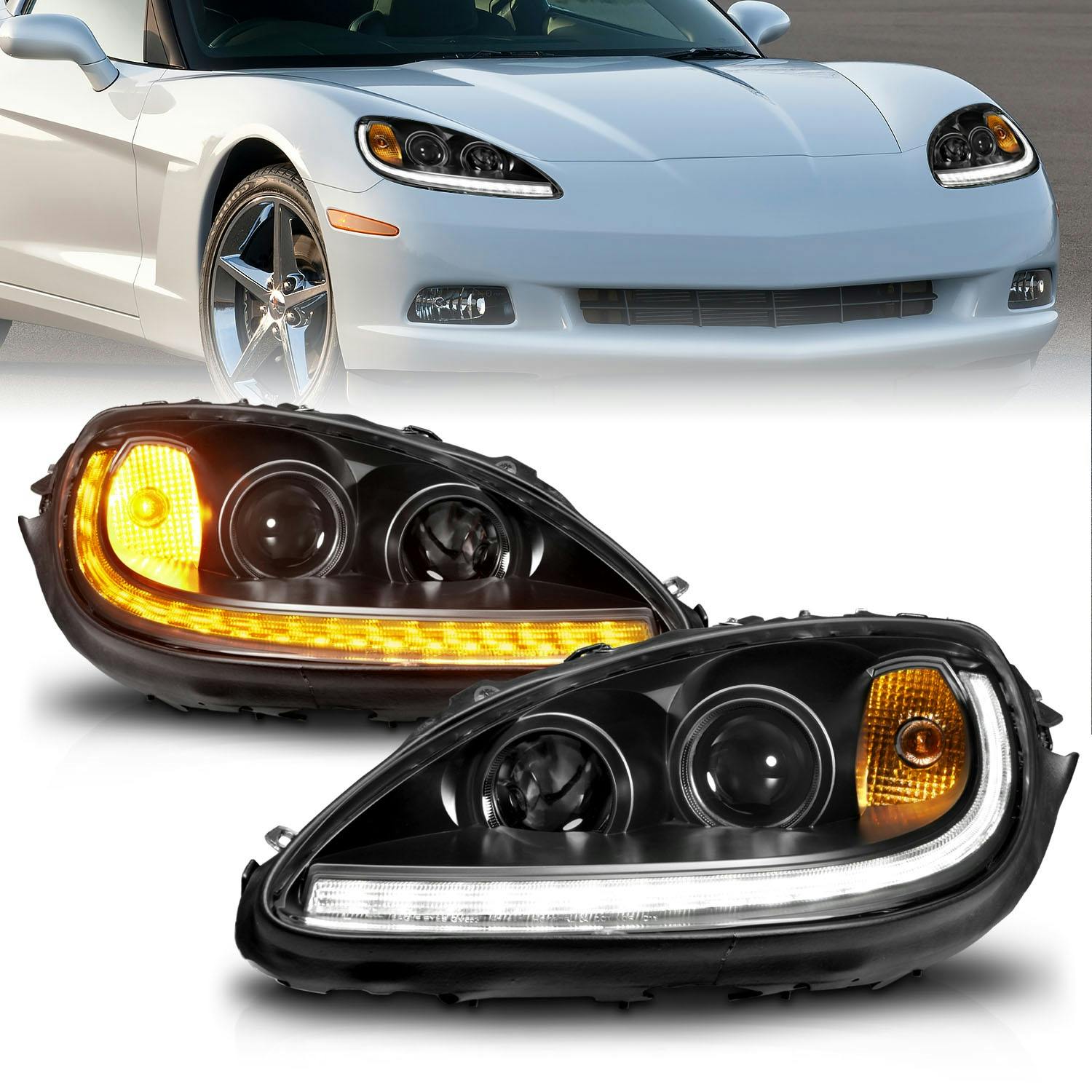 AnzoUSA 121571 Projector Headlight Set