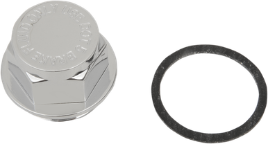 DRAG SPECIALTIES Chrome Master Cylinder Cap 17-0027-BC104