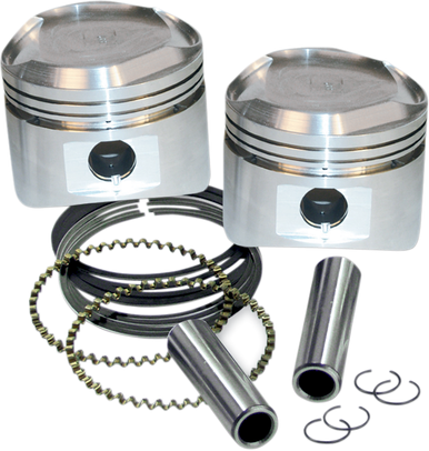 S&S CYCLE Replacement Pistons with Rings 92-20265