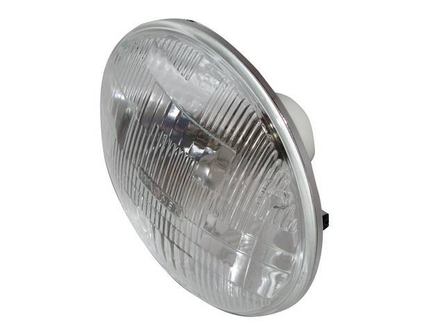 BULB, 5006, Sealed Beam Headlight, 5 3/4 inch, halogen, low beam, outer