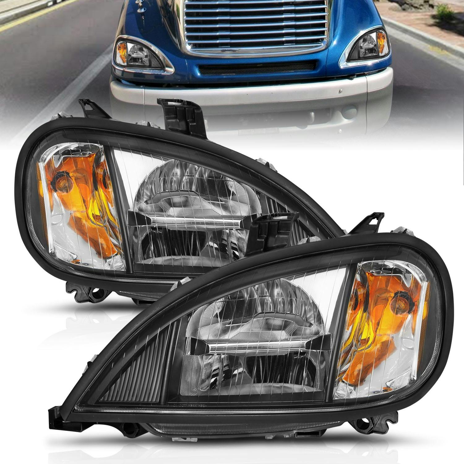 AnzoUSA 131028 LED Crystal Headlight Set