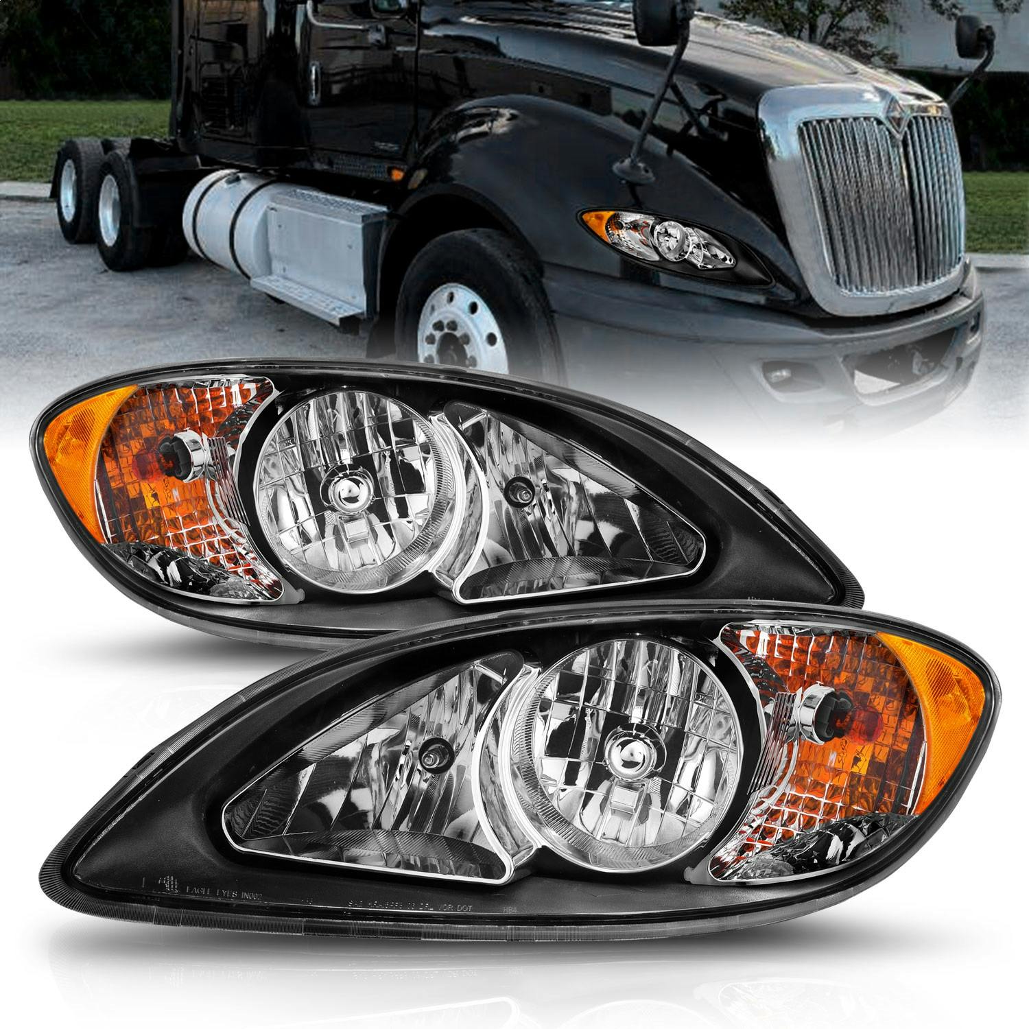 AnzoUSA 131032 Crystal Headlight Set