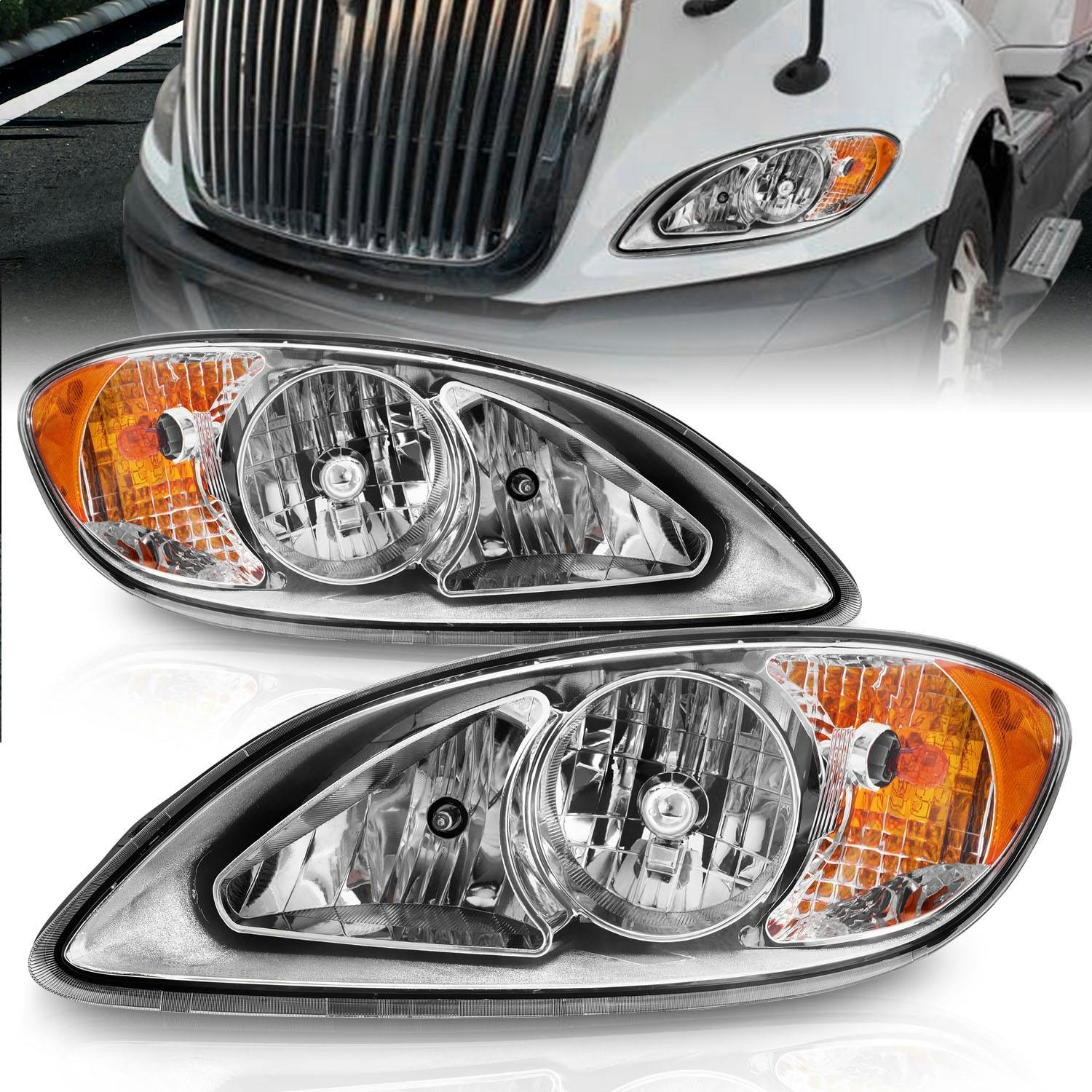AnzoUSA 131033 Crystal Headlight Set