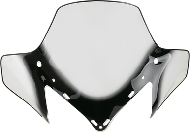 SNO Stuff Windshield for Yamaha RS90 RS Vector 2008-2017 15.5in Smoke Graphics 450-651-10
