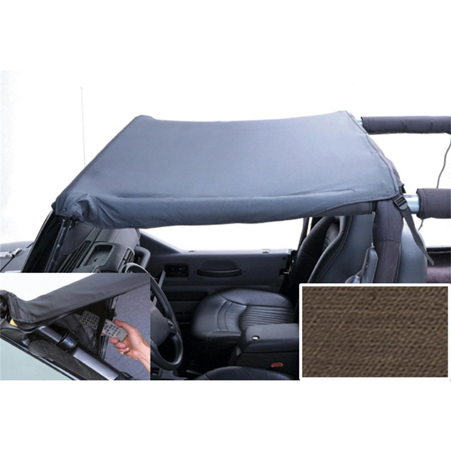 Rugged Ridge 13585.36 Pocket Brief Top, Khaki Diamond