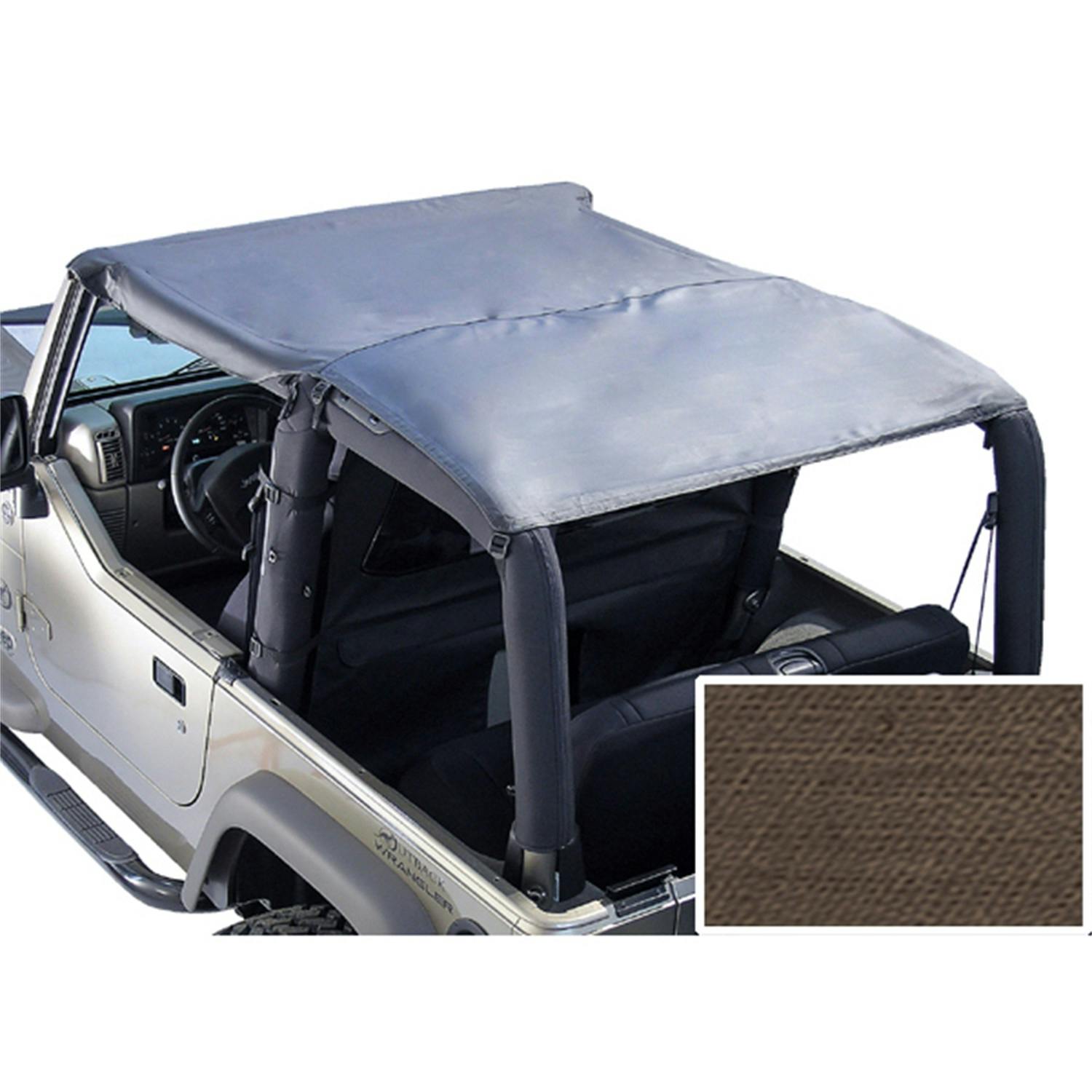 Rugged Ridge 13586.36 Island Pocket Topper, Khaki Diamond