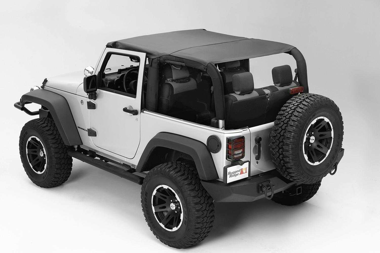 Rugged Ridge 13591.35 Pocket Island Topper; Black Diamond; 10-17 Jeep Wrangler JK