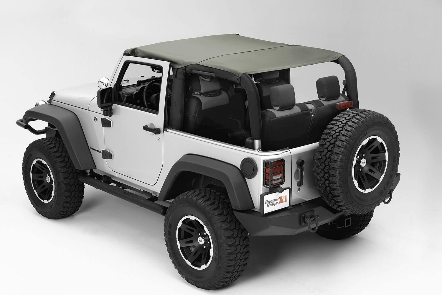 Rugged Ridge 13591.36 Pocket Island Topper; Khaki Diamond; 10-17 Jeep Wrangler JK