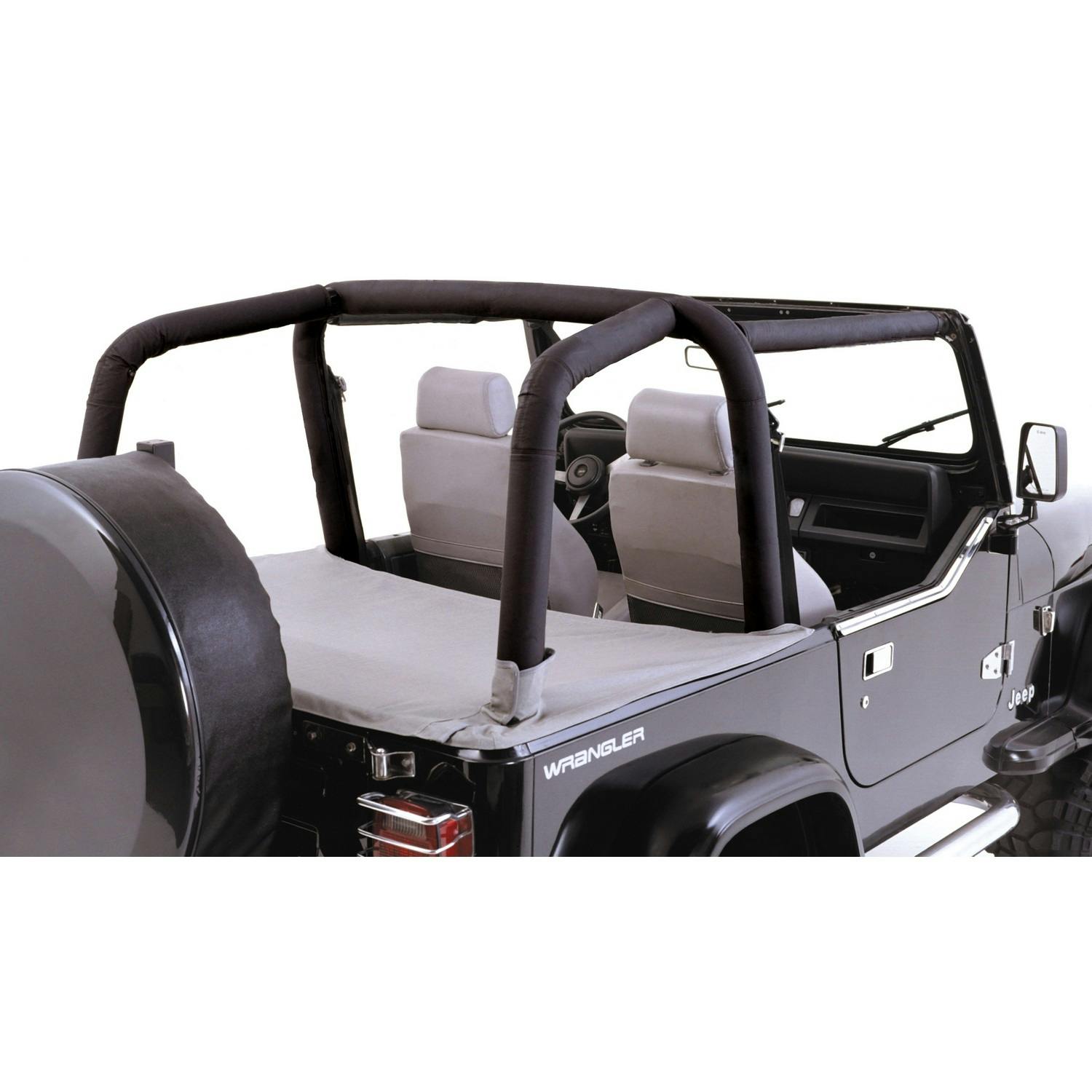 Rugged Ridge 13612.15 Full Roll Bar Cover Kit; 97-02 Jeep Wrangler TJ