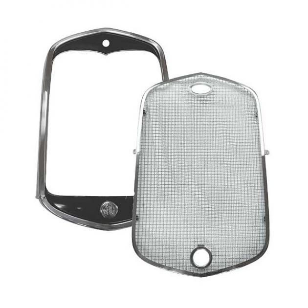 Model A Ford Radiator Shell & Stone Guard Kit - Stainless Steel