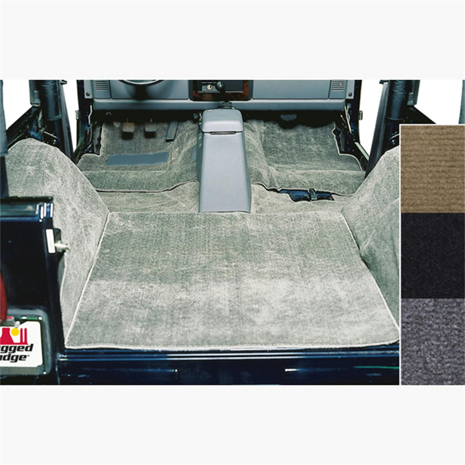 Rugged Ridge 13690.10 Deluxe Carpet Kit, Honey