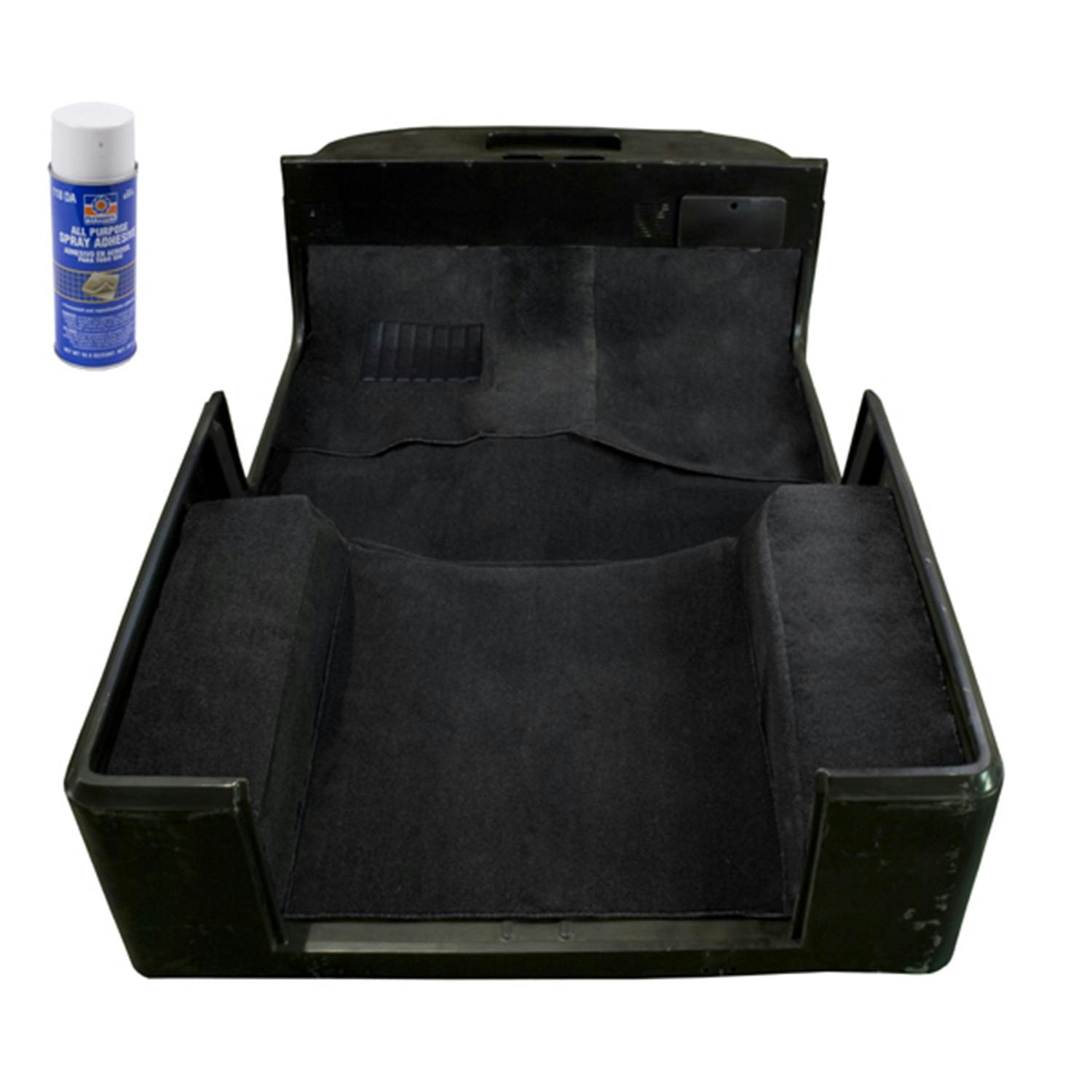 Rugged Ridge 13695.01 Deluxe Carpet Kit with Adhesive, Black