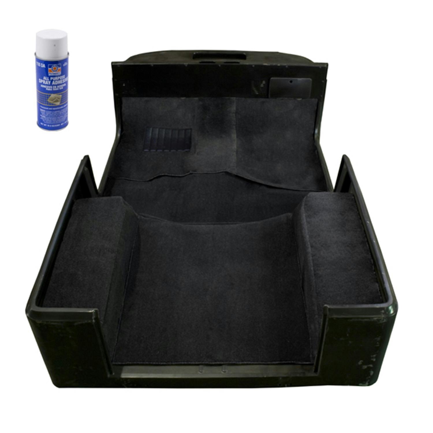 Rugged Ridge 13696.01 Deluxe Carpet Kit with Adhesive, Black