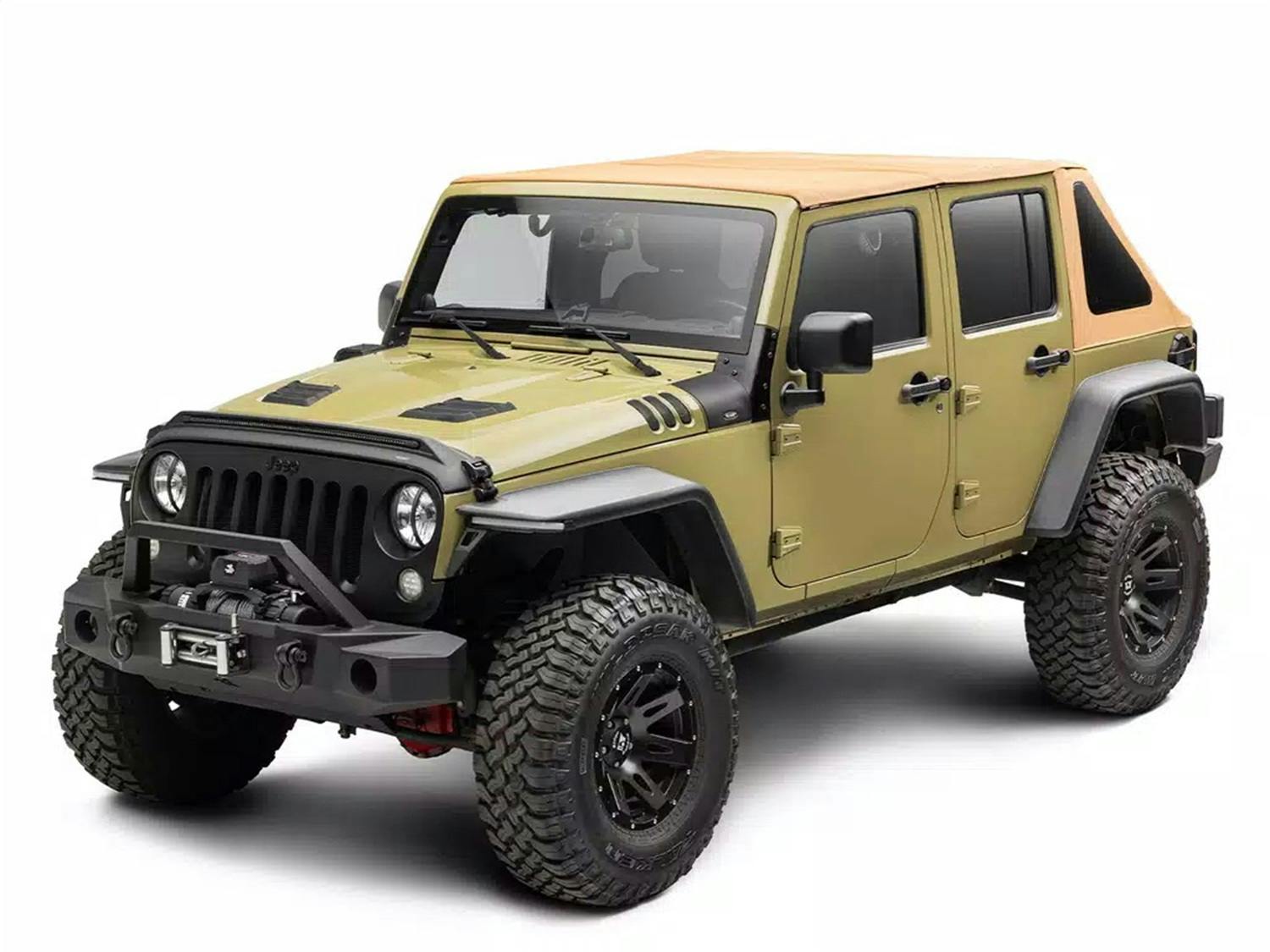 Rugged Ridge 13861.33 Voyager Frameless Fastback Frameless Top