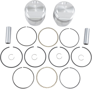 Wiseco Piston Kit 1972-1985 Harley-Davidson Sportster 1000 XLH 10:1 Compression K1602