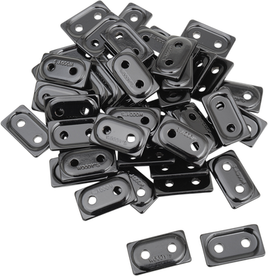 Woody's Support Plates Black 48 Pack 5/16 inch Round Digger AWA-3810