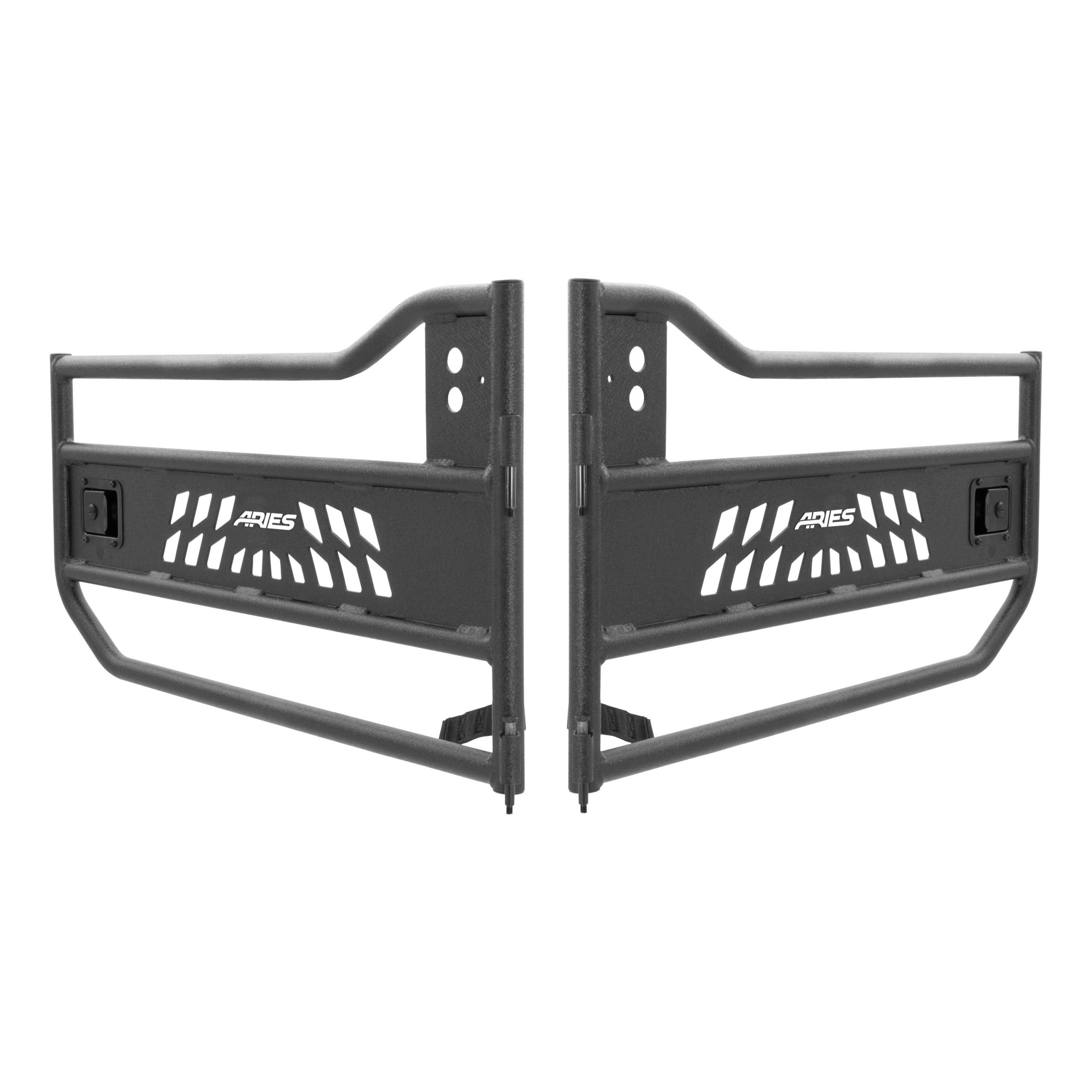 ARIES 1500200 Jeep Wrangler JL, Gladiator Aluminum Front Tube Doors