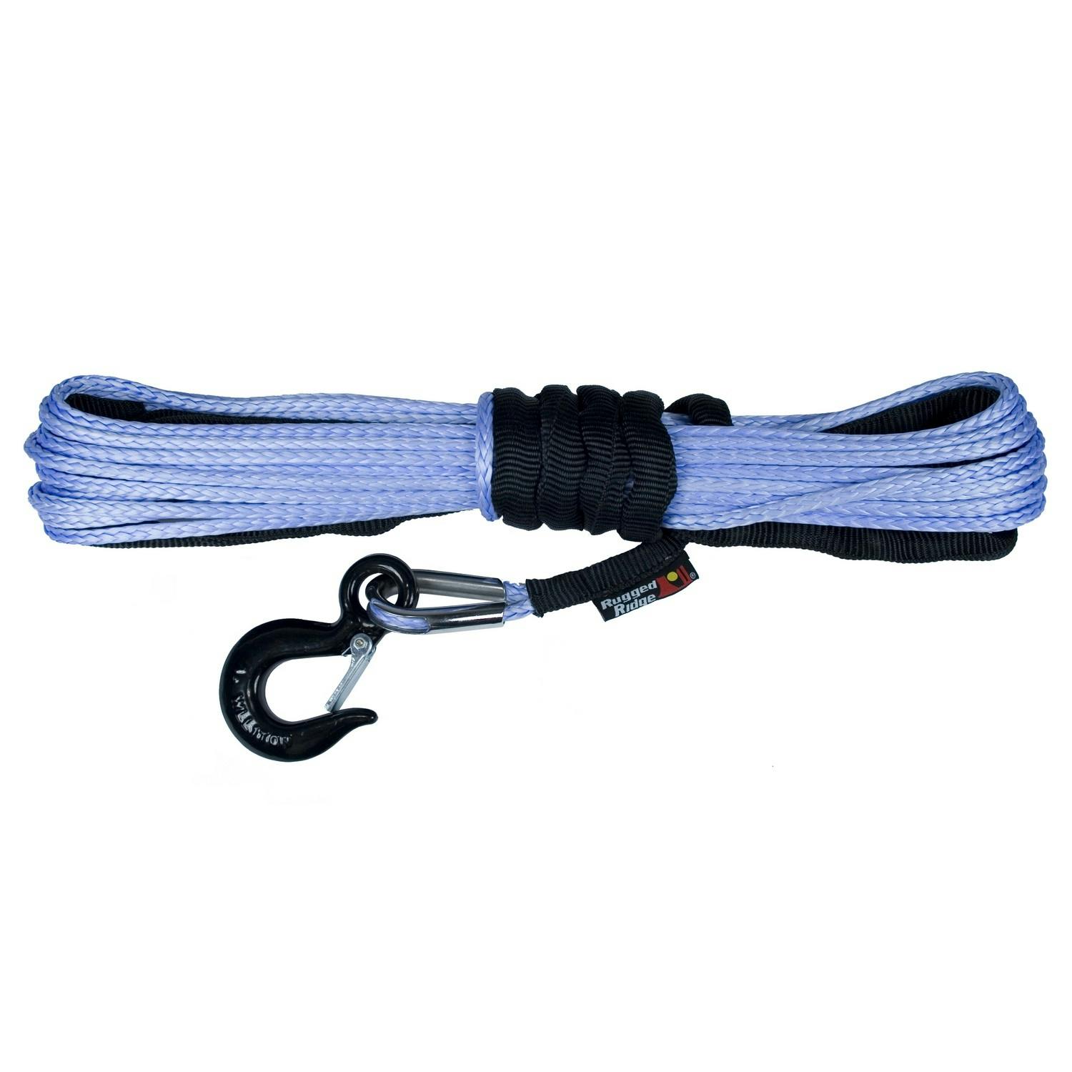 Rugged Ridge 15102.31 Synthetic Winch Line; 1/4 Inch X 50 feet