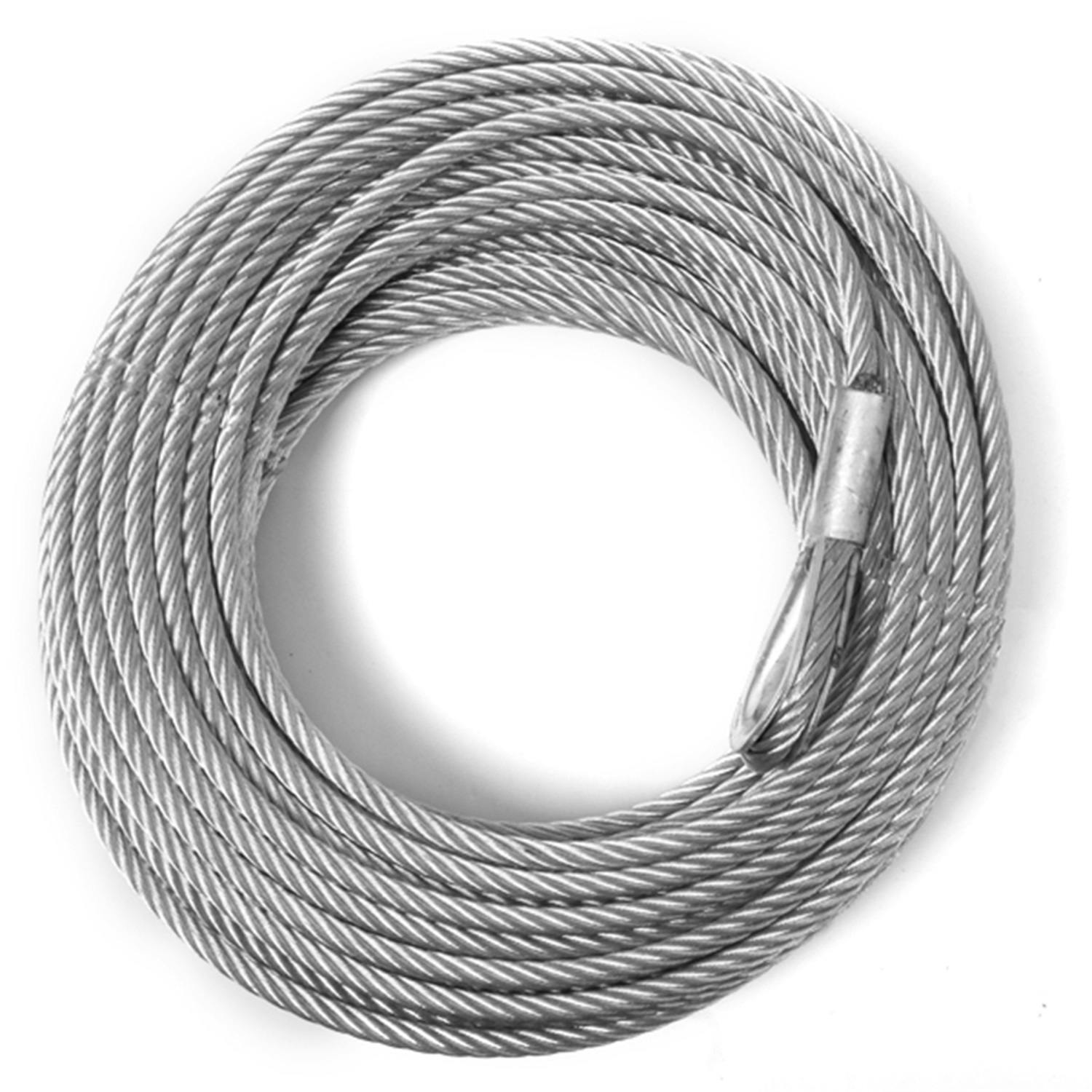 Rugged Ridge 15103.51 UTV Winch Cable; 3/16 Inch x 50 feet; ATV/UTV