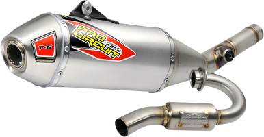 Pro Circuit T-6 Stainless Steel Exhaust System Kawasaki KX250 2021-2024 0122125G