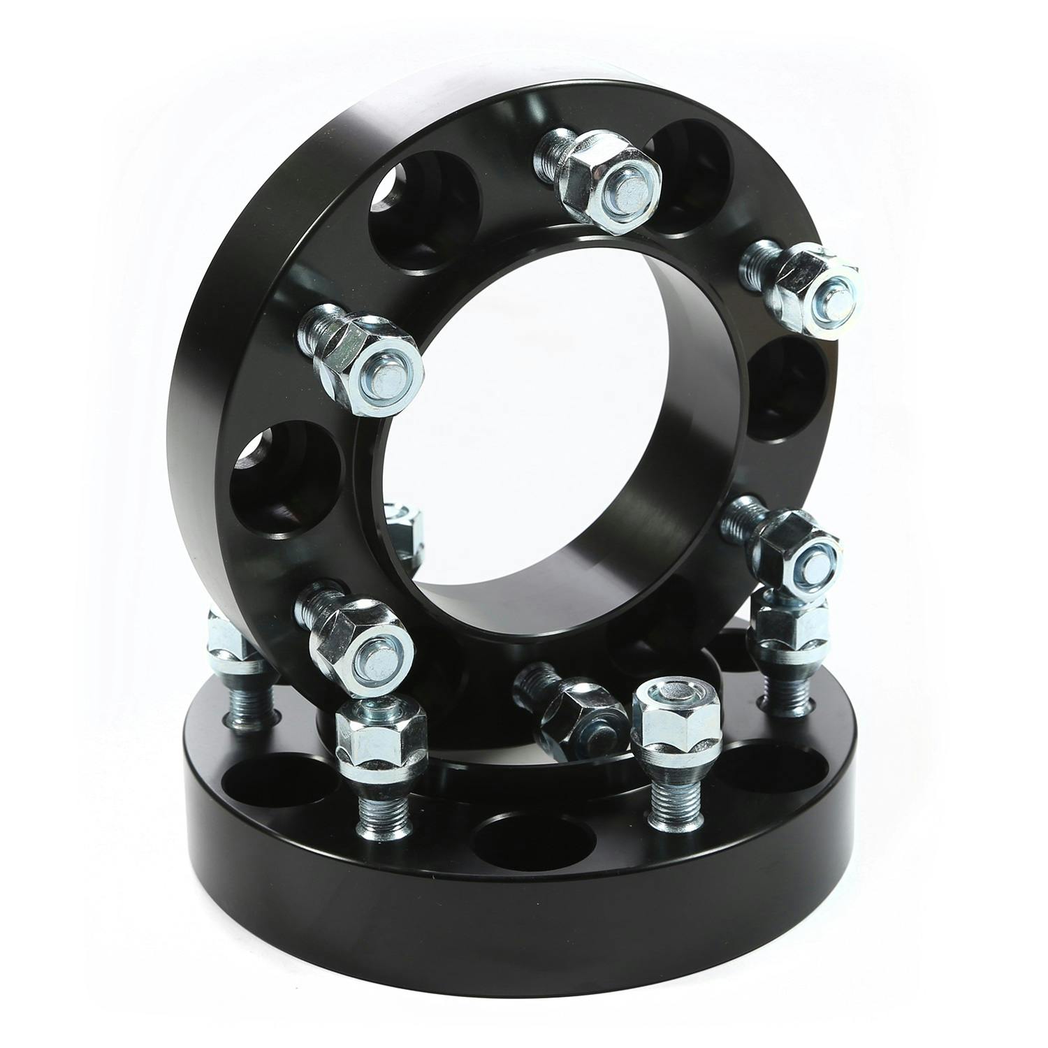 Rugged Ridge 15201.12 Wheel Spacers, 1.25 Inch, Black
