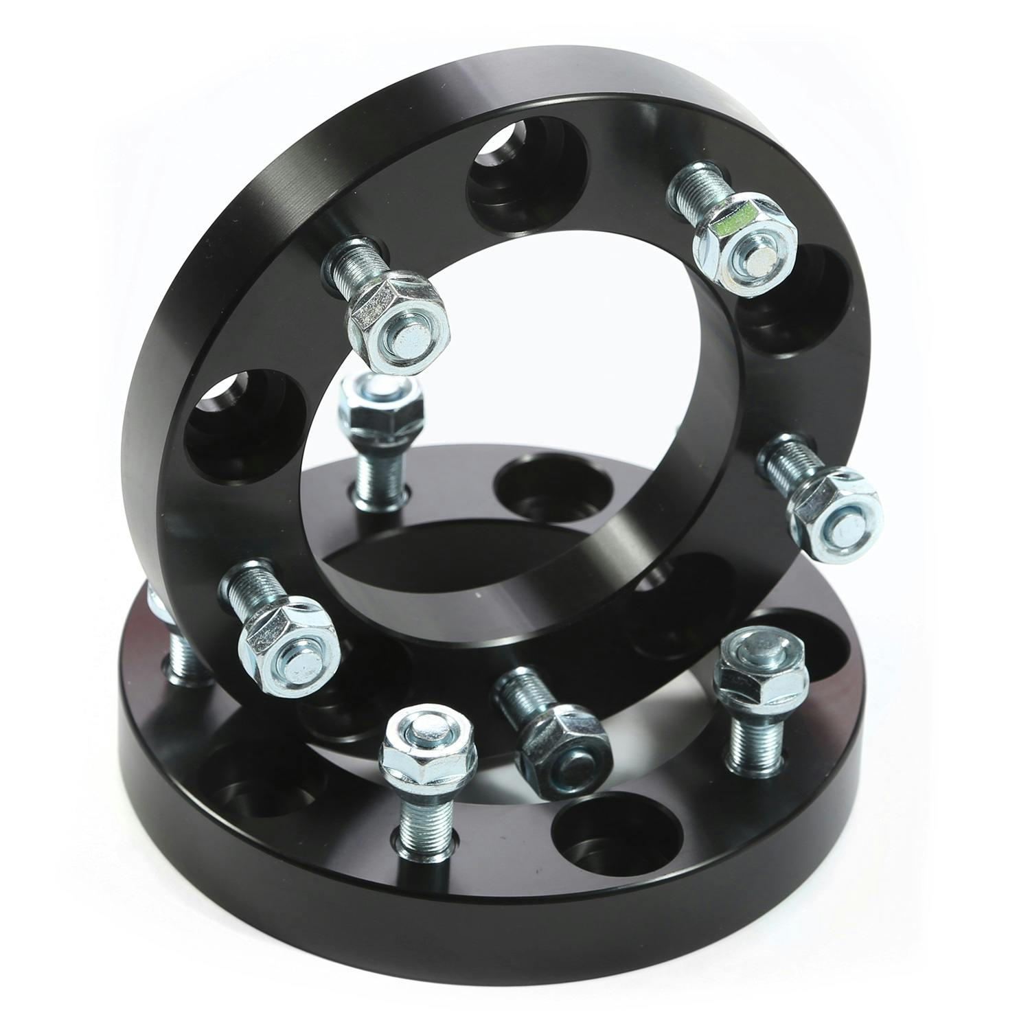 Rugged Ridge 15201.13 Wheel Spacers; 1.00 Inch; Black; 86-05 Suzuki Models