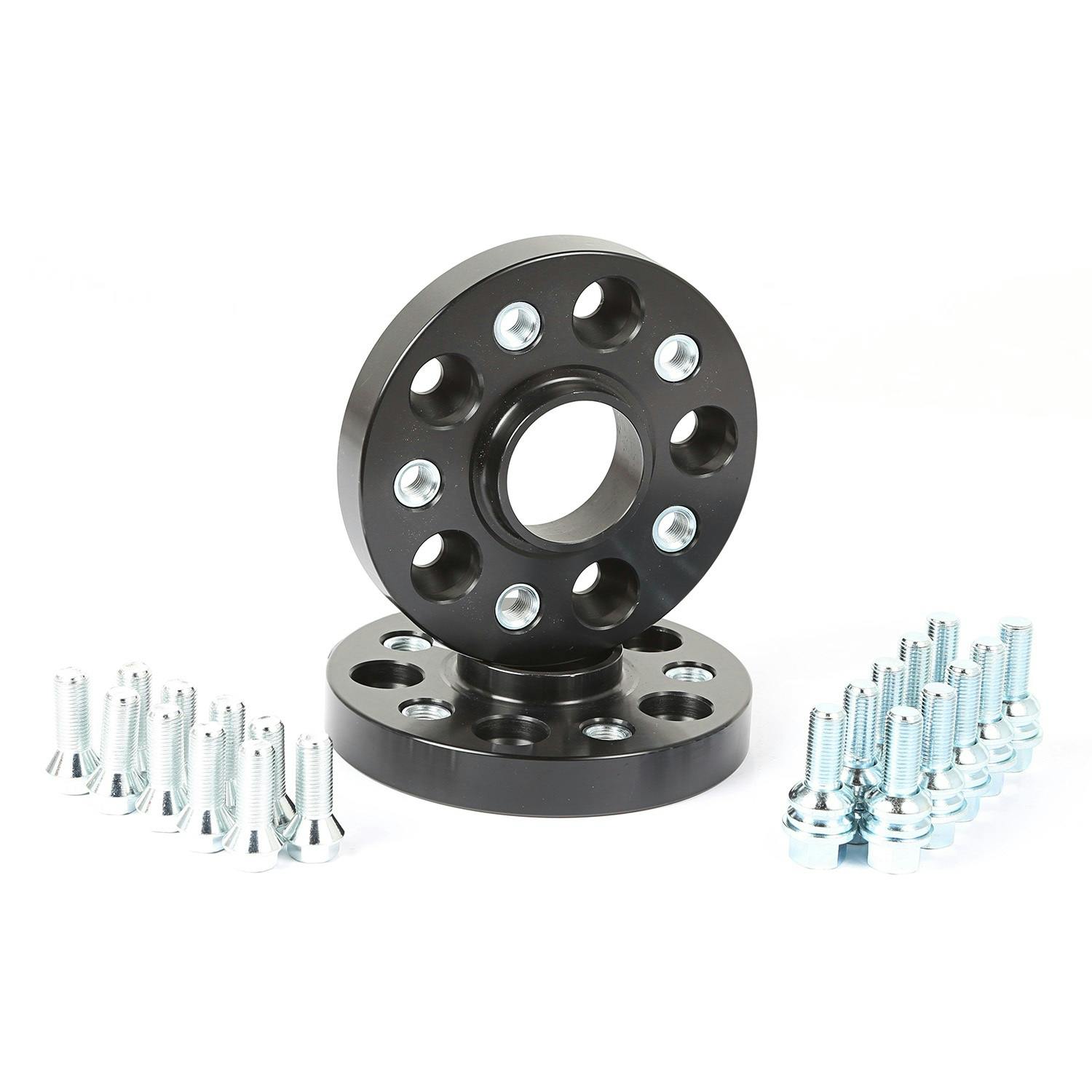 Rugged Ridge 15201.19 Wheel Spacer, Black, 1 Inch/25 mm