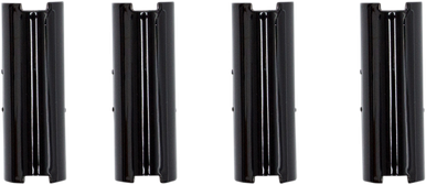 S&S CYCLE Pushrod Cover Keeper Set - Black - Twin Cam 930-0142