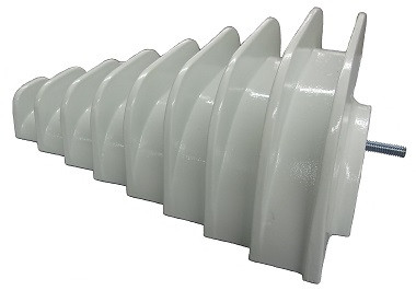 Electric Motor Winding Head # 10 4-Step flat top (1 1/16"- 4")