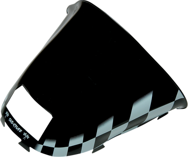 SNO Stuff Windshield Black White Checkered Ski-Doo MX Z 1996-1999 479-472-55