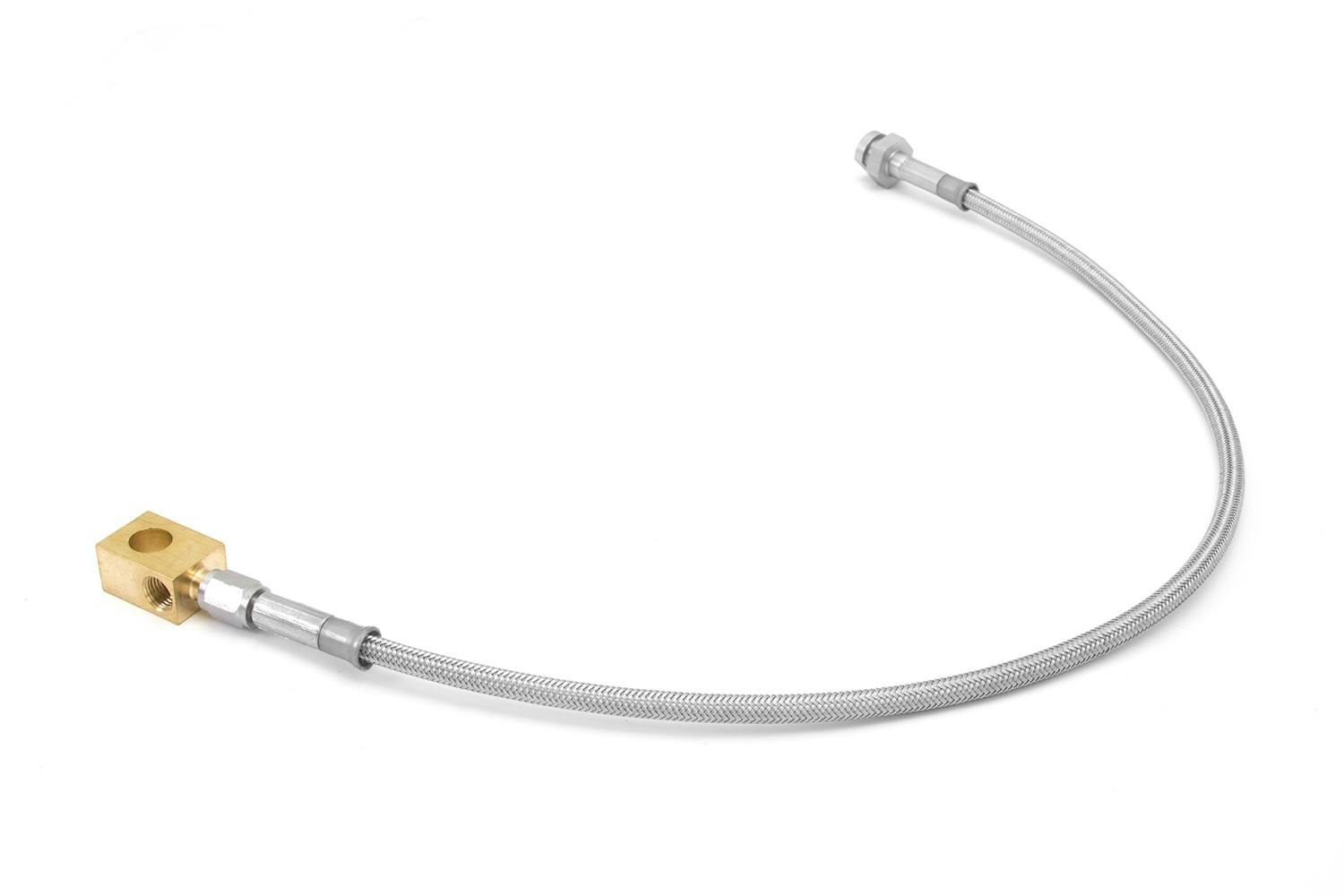 Rugged Ridge 16735.03 Stainless Steel Braided Rear Brake Hose