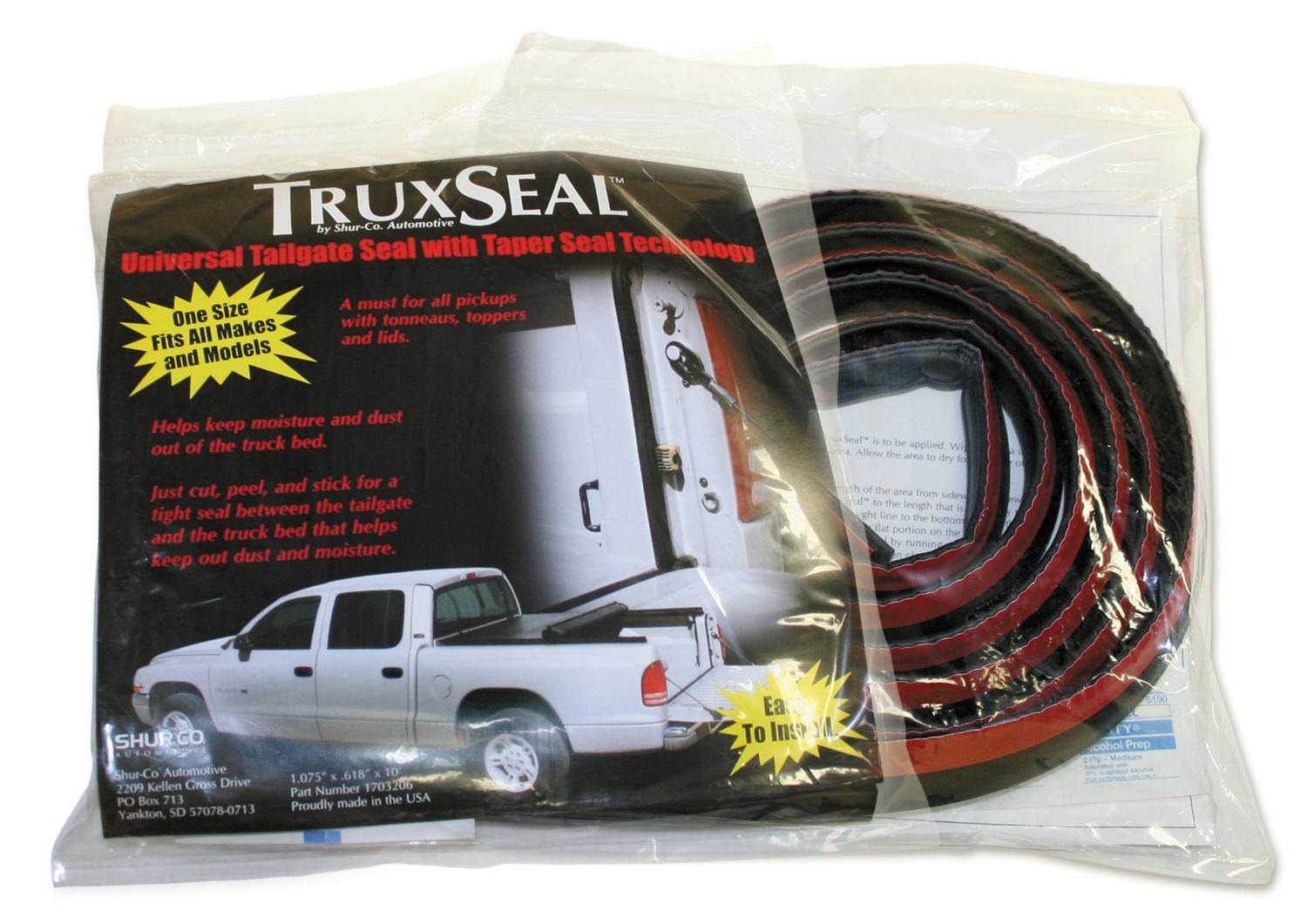 TruXedo 1118263 Universal Tailgate Seal - 200' spool