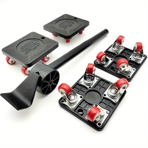 Heavy-Duty Furniture Mover Set - 880LB Capacity, Labor-Saving Sliders for Sofas, Refrigerators & Couches on Hard Floors, Appliance Mover, Easy Safe, Large Furniture Roller