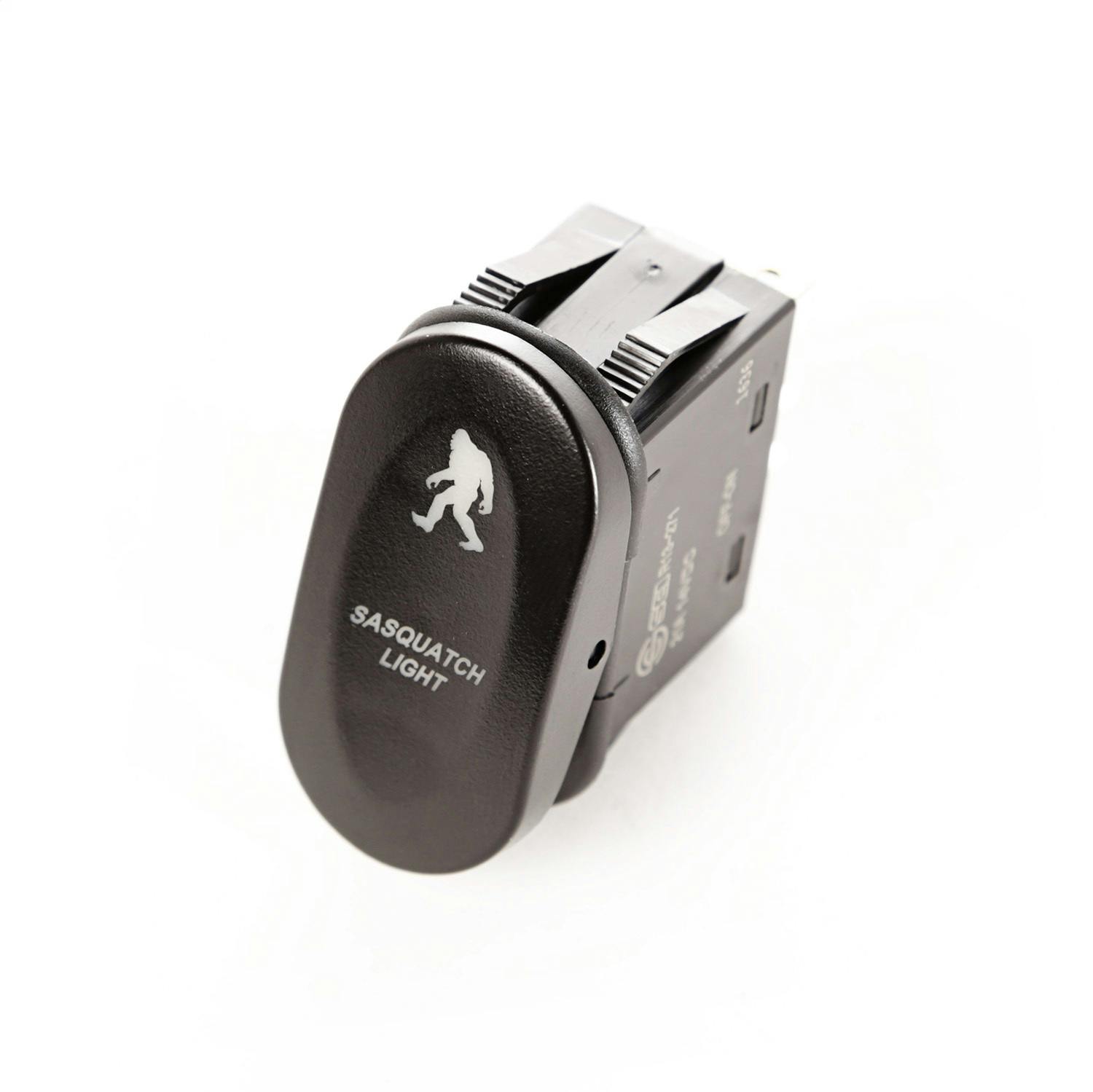 Rugged Ridge 17235.08 2-Position Rocker Switch; Sasquatch Lights; Amber
