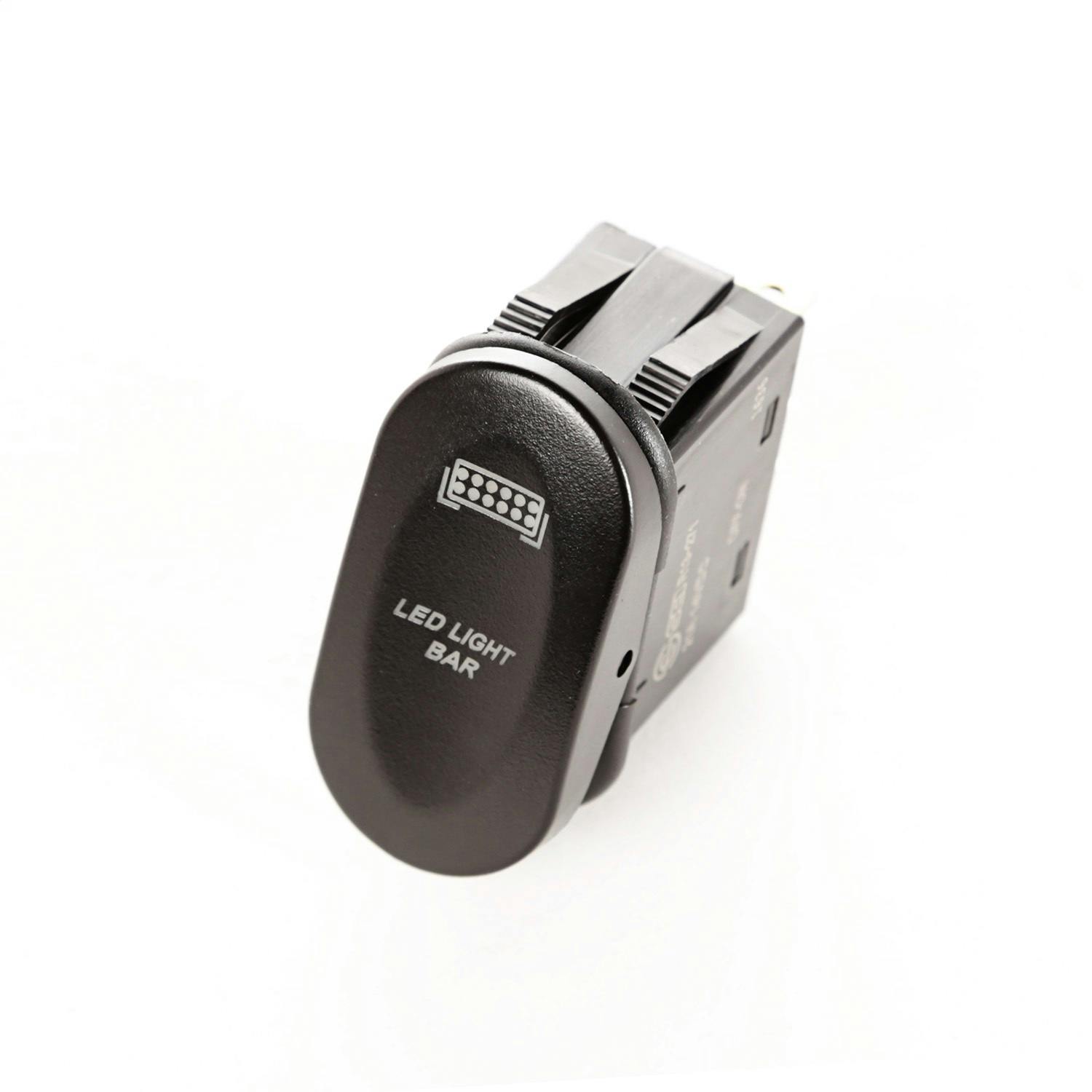 Rugged Ridge 17235.10 2-Position Rocker Switch; Light Bar Lights; Amber
