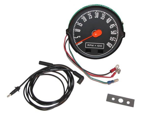 TACHOMETER, 6,000 RPM