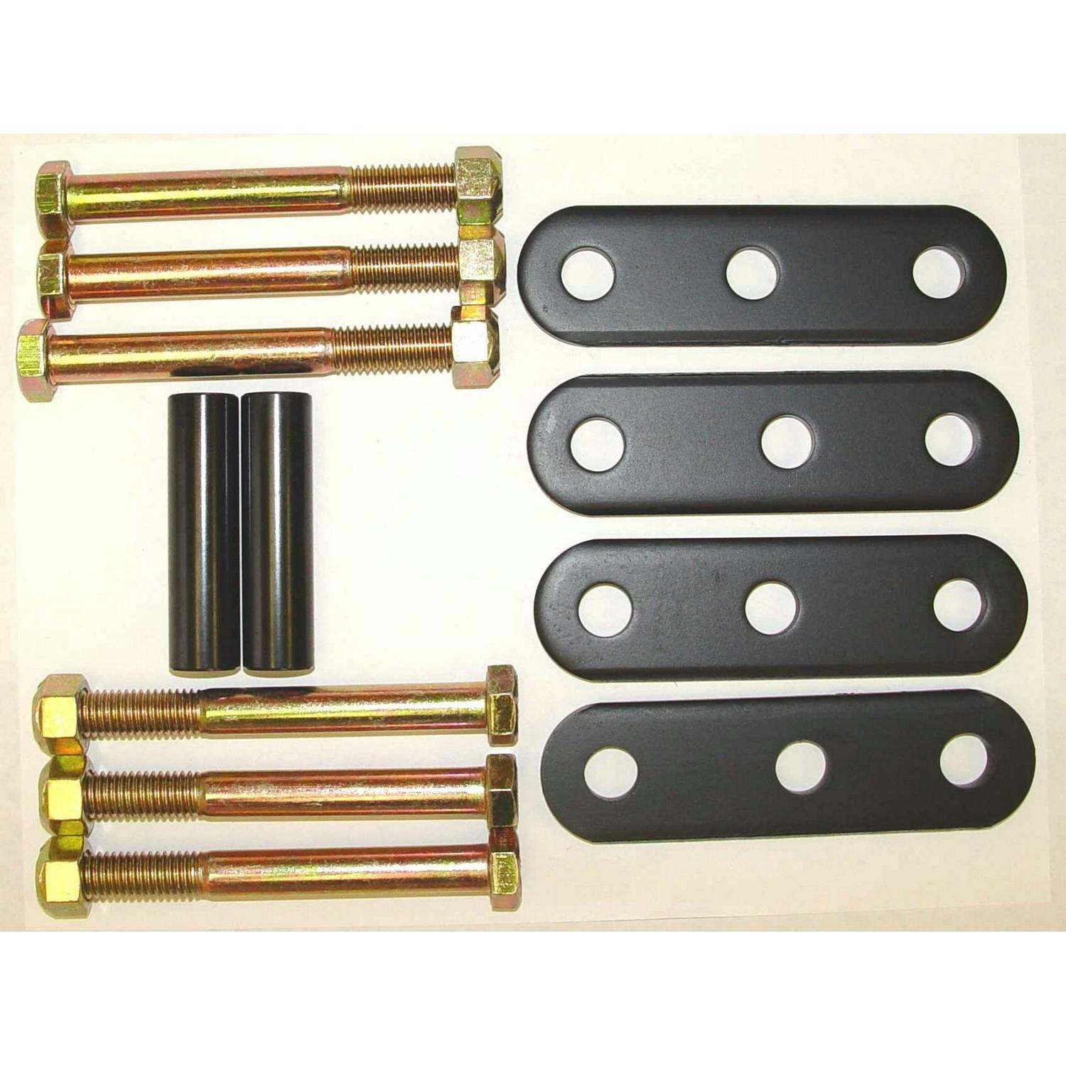 Rugged Ridge 18265.09 HD Rear Leaf Spring Shackles; 76-86 Jeep CJ Models
