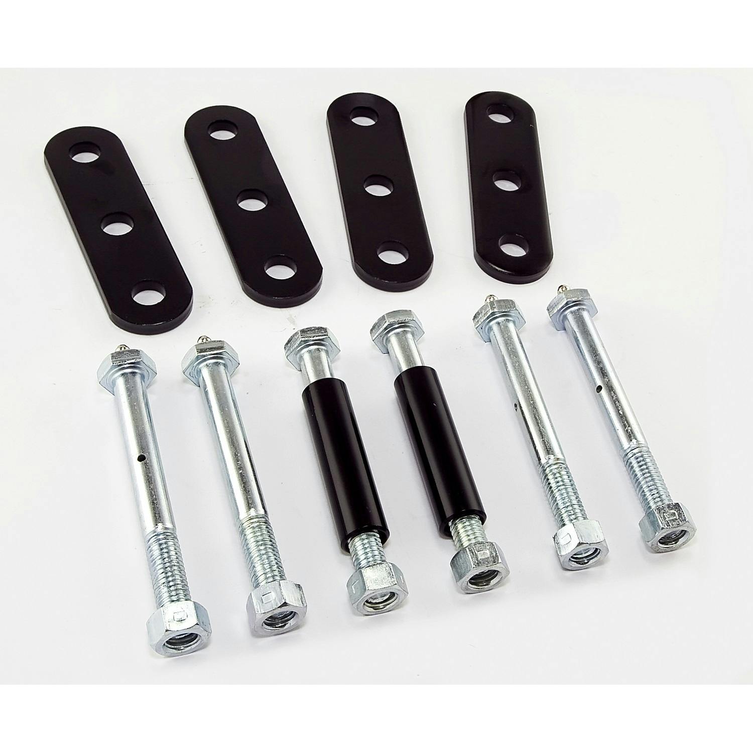 Rugged Ridge 18265.10 HD Rear Leaf Spring Shackles; 76-86 Jeep CJ Models