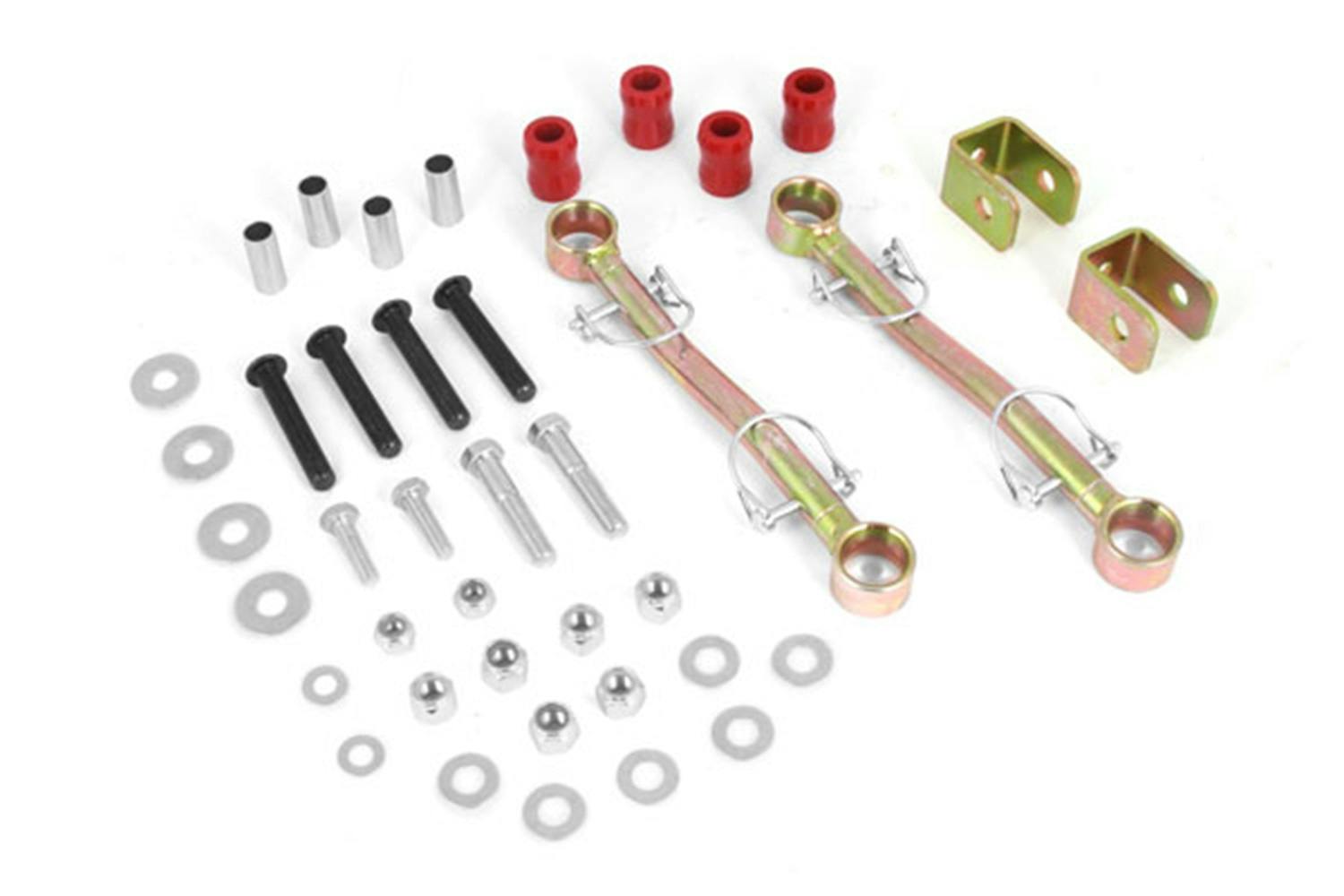 Rugged Ridge 18320.01 Front Sway Bar End Links; 4 Inch Lift; 97-06 Jeep Wrangler TJ