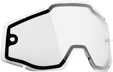 FMF PowerBomb/PowerCore Lens - Dual Pane - Clear F-59007-00001
