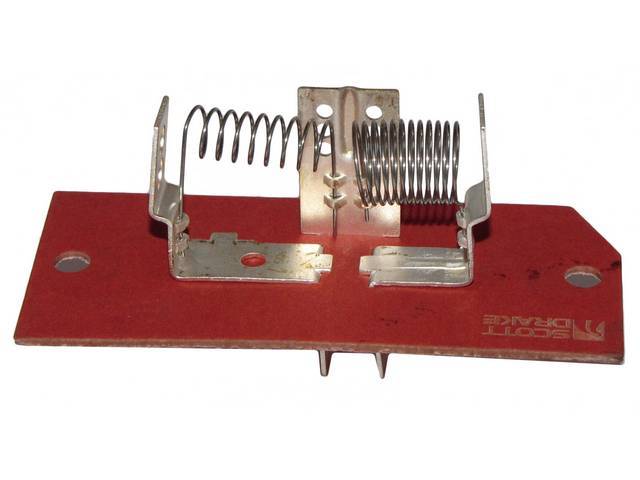 A/C Blower Motor Switch Resistor