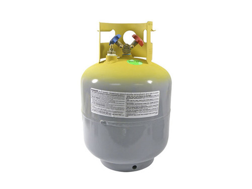 50lb 400 PSIG Recovery Tank with A14a SAE M Fittings CRX400T