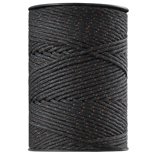 Electric Fence Wire, 1000Ft 305M Portable Polywire, 1/4" Diameter 2 Copper Strands for Reliable Conductivity and Rust Resistance, Fencing Rope Line for Horse, Cattle, Livestock